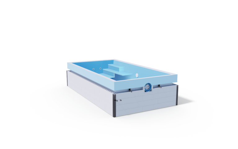 Serie Benefit G2 QBIG Ueberlaufbecken X Air Treppe GSA 1